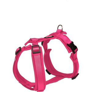 Hondentuig Petlando Mesh Y-Comfort Harness S Fuchsia Buikomtrek: 44-60 cm, Nekomtrek: 34-62 cm. Breedte: 20 mm