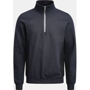 Jobman 5401 Halfzip Sweatshirt 65540120 - Navy/Zwart - S