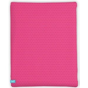 LIEF! Kinderhoeslaken Pink Flower - 40x80 cm - Roze
