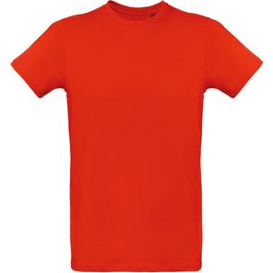 B&C Inspire Plus Men's organic T-shirt CGTM048 - Fire red - XL