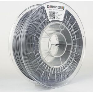 3D4Makers - PETG Filament - 1.75mm - 750 gram - Titanium
