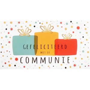 Kaart - Seasonals - Gefeliciteerd met je communie - SCP19-C