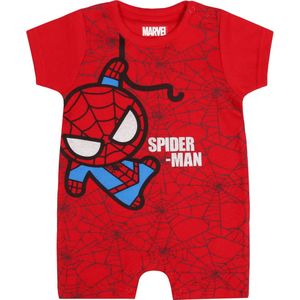 Rode rampers met  Spider-man print Marvel  6 m 68 cm