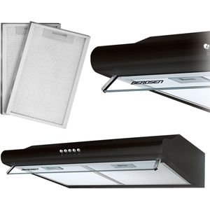 Onderbouw afzuigkap – absorber 50 cm Berdsen BE-10-A zwart