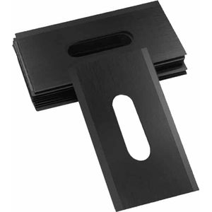 Black Coated Endurance Mesjes geschikt voor Florabest Robotmaaiers (Limited Edition) - 9 stuks