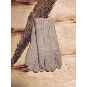Winter Handschoenen - Dames - Verwarmde - Helder wit