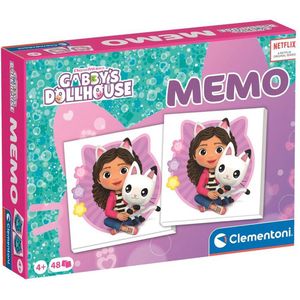 Clementoni - Gabby's dollhouse - memo - spel - spelletje - gezelschaps spel - meisjes spel