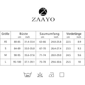 ZAAYO Women's Sports Bra Padded Crossed Back Fitness Removable Padding Yoga Tops Knitted Seamless Sports Clothing