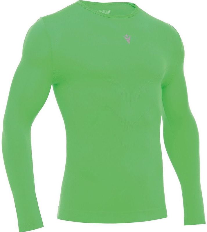 Macron Performance Shirt Lange Mouw Heren - Groen | Maat: S/M