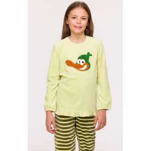 Woody Meisjes Pyjama Lichtgroen Groen 8A