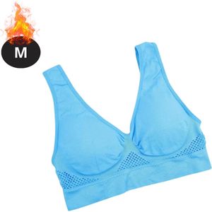 Livano BH Zonder Beugel - Zonder Bandjes - Push-up Bh's - Comfort Beha - Gemengd - Blauw - Maat M