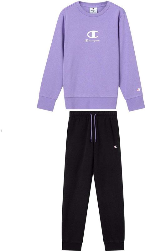 Champion Legacy Boy Back to School Sweatsuit, L, paars, Paars, L