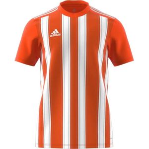 Adidas Striped 21 Shirt Korte Mouw Heren - Oranje / Wit | Maat: XL