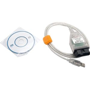 MINI VCI V13.00.022 Auto Diagnostische Scanner Tool - OBD2 Voertuig Motor Fout Code Reader met TIS Techstream Kabel & CD/Software