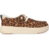 HEYDUDE - Wendy Nova Classic - Dames Sneakers - Tan Leopard