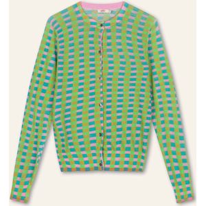 Oilily - Ventosa long sleeves cardigan - Blauw - L