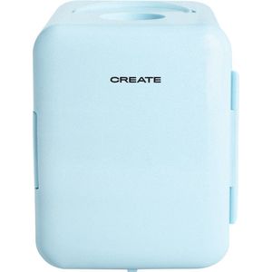 CREATE KOELKAST MINI BOX - Minikoelkast Voor Cosmetica 4L - Koud en Warm - Pastel blauw