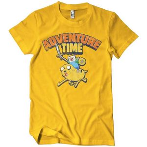Adventure Time Washed T-Shirt Gold-S