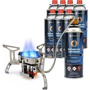 Onkruidbrander Gas met Piëzo-ontsteking met 4 Gaspatronen