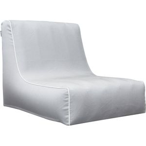 Opblaasbare outdoor sofa – Zitzak - Light Grey - St. Maxime outdoor (kleur) Sofa - 70 x 90 x 70 cm – lounge stoel – zitzak – zitkussen – beschikbaar in verschillende kleuren