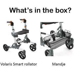 Volaris Smart rollator met regelbare zitting