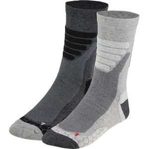 Xtreme - Wandelsokken - Multi Grey - 2-pack