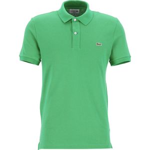 Lacoste - Poloshirt Pique Mid Groen - Slim-fit - Heren Poloshirt Maat S
