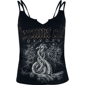 Lacuna Coil Oxygen Dames Top - zwart - L