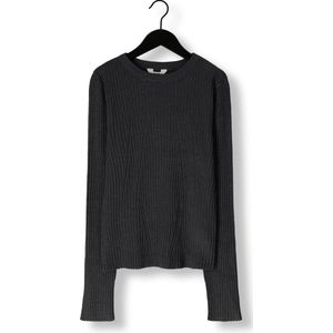 Object Objrike L/s Knit Pullover Truien & vesten Dames - Sweater - Hoodie - Vest- Grijs - Maat L