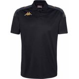 Kappa Ghiolo Korte Mouw Poloshirt Zwart L Man