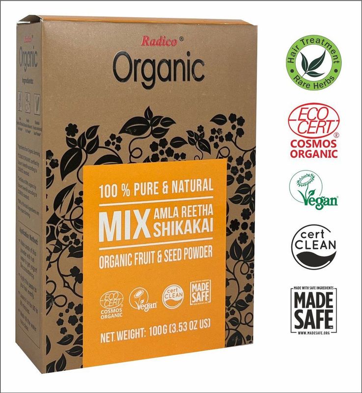 Haargroeimiddelen - Amla, Reetha, Shikakai - 100% Natuurlijk - 100g