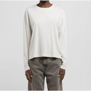 Replay W3162 .000.22524p T-shirt Met Lange Mouwen Wit L Vrouw