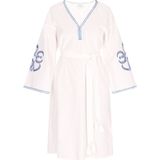 usha - Jurk - Katoen - Etnische Elegant - Lange Wijde Mouwen