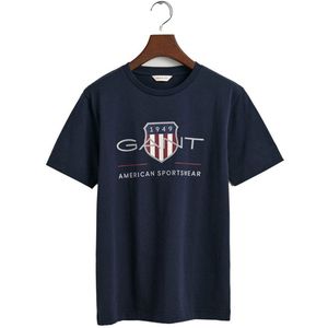 GANT - Archive Shield - T-shirt - Wit - Katoen