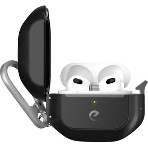 KeyBudz - Element Series - Waterdichte AirPods-case - Zwart - Gerecycled Kunststof