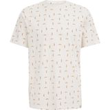 WE Fashion - Heren T-shirt - Slim Fit - Met Dessin