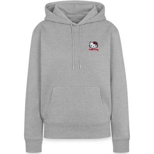 Hello Kitty Geborduurd Portret Premium Hoodie Dames
