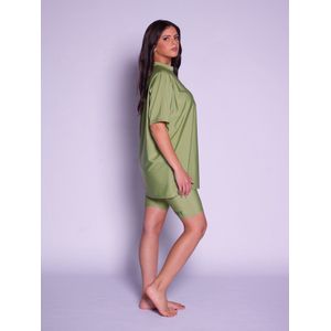 MYKINY BRAND - DANIA- GROEN -ZWEMSET - SEMI BURKINI - BADPAK MAAT XL