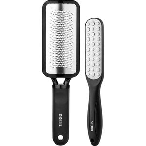 YUBBI Voetvijl Eeltverwijderaar Set - Eeltrasp - Eeltvijl - Voetverzorging - Eeltschaaf - 2 Stuks