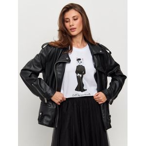 CAT by maniita lacitta Bedrukt T-shirt - CAT DRAMA QUEEN