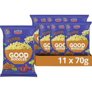 Unox Kerrie Good Noodles - 11 x 70 gram - Voordeelverpakking