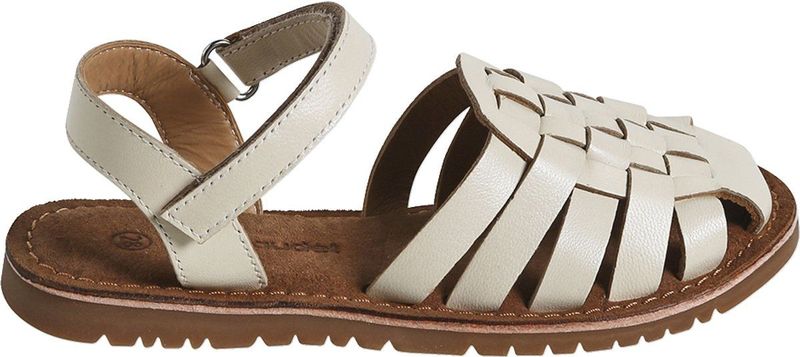 Sandalen - Ecru - Kleuterschool - Leer - Klittenband
