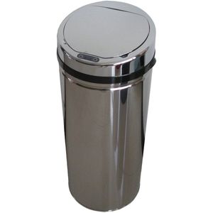 Sensor Afvalbak - Roestvrij Staal - 42 Liter - Automatische Sensor
