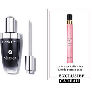Lancôme Génifique Ultimate Serum + Cadeau - Génifique Ultimate Serum 115ml & La Vie est Belle L'Elixir Eau de Parfum 10ml - Génifique Ultimate Serum is verrijkt met Beta-Glucaan-CM - Handig Reisformaat Parfum - Totaal 60ml