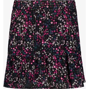 TwoDay meisjes rok met bloemenprint paars - Maat 98