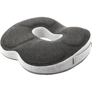 Unyqoos® Ergonomisch donutvormig zitkussen voor verlichting van rug- en zitpijn