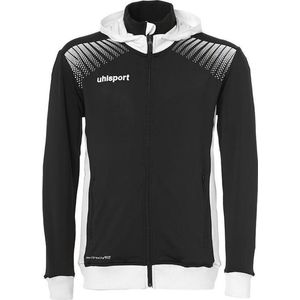 Uhlsport Goal Tec Hood Jacket Zwart-Wit Maat 2XL