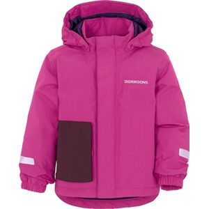 Didriksons - Gevoerde regenjas voor kinderen - Lovis - Seringenroze - maat 90 (86-98cm)