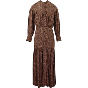 By Malene Birger • bruine maxi jurk • maat 34