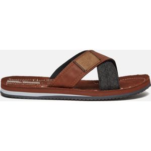 PME Legend - Haig - Slippers - Cognac - Imitatieleer